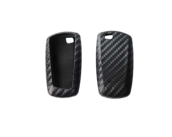 Carbon Silicone Key Cover Fob Case Compatible with BMW F Series
