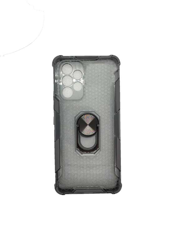 Shockproof Honeycomb ring Cover for Samsung A53 5G - Grey