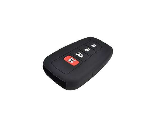 SSA Silicone Key Cover Fob Case Compatible With Toyota 4 Button Keyless 2
