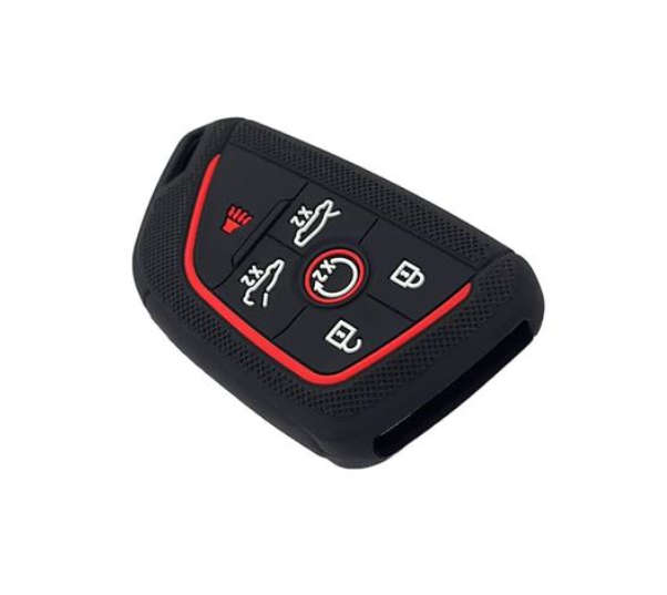 SSA Silicone Key Cover Fob Case Compatible with Chevrolet C8 Corvette