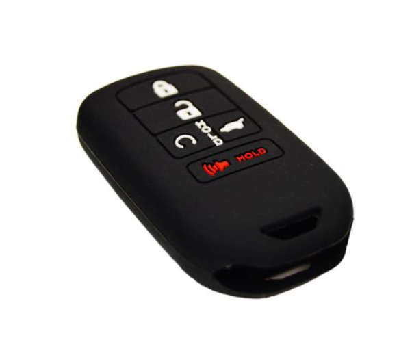 SSA Silicone Key Cover Fob Case Compatible with Honda 5 Button Remote
