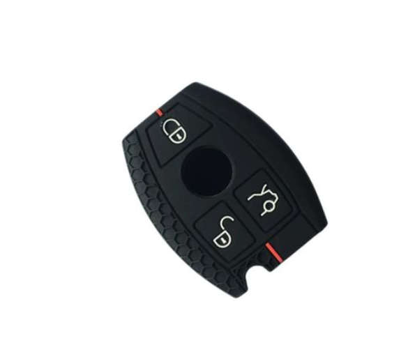 SSA Silicone Key Cover Fob Case Compatible with Mercedes-Benz