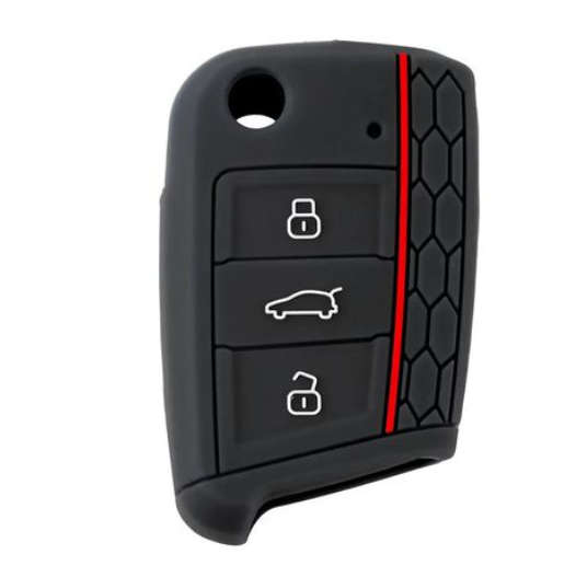 SSA Silicone Key Cover Fob Case Compatible with Volkswagen MK 7