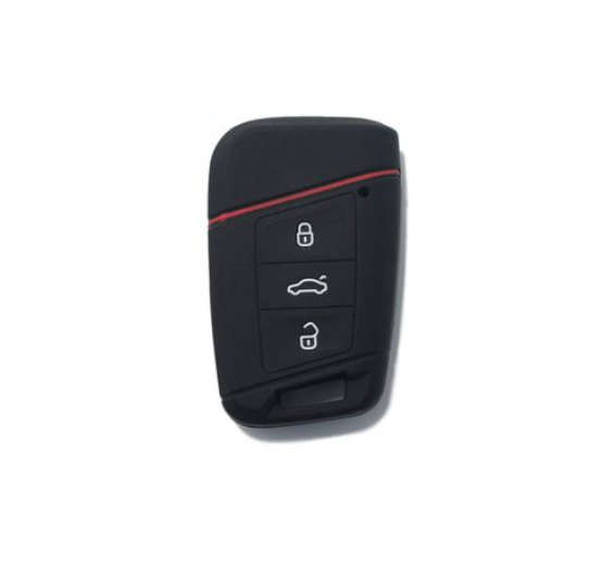 SSA Silicone Key Cover Fob Case Compatible with Volkswagen Passat