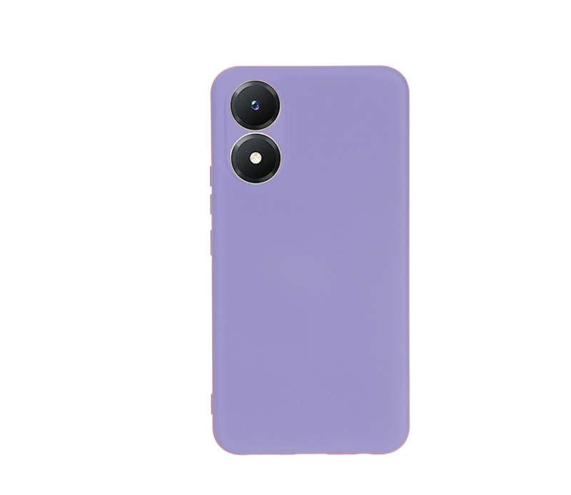 SSA Silicone Back Cover For Vivo YO2S - Lilac