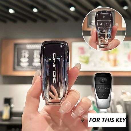 Durable TPU Key Cover for Beijing BAIC X55 & B40 - Sleek, Protective Fit