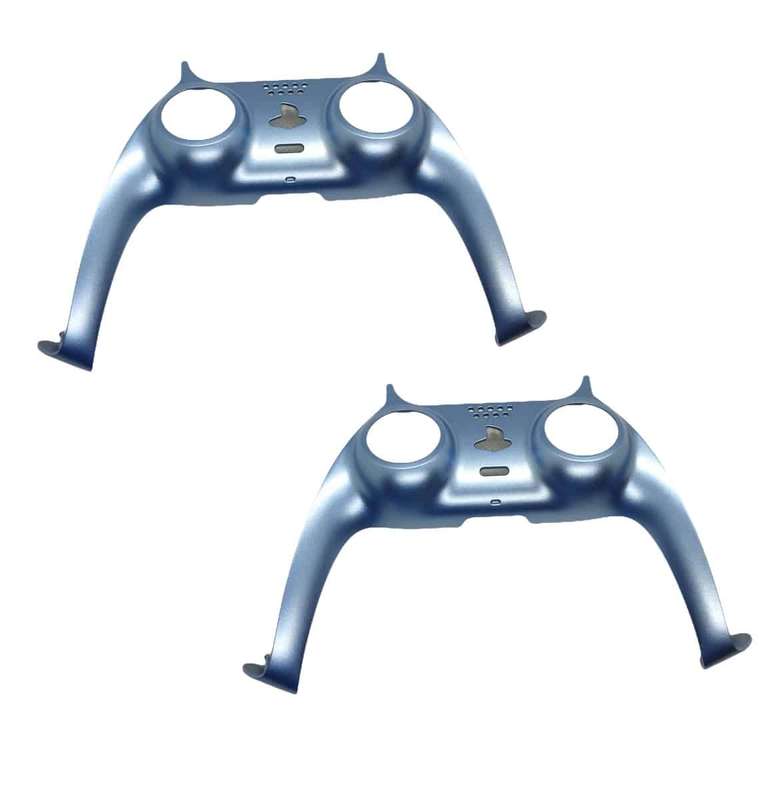 DIY Decorative Strip Cover for PS5 Controller (Set Of 2) Metallic - Blue
