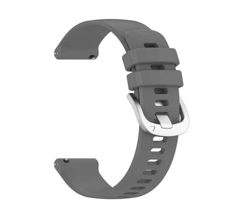 Silicone Sport Watch Strap for Garmin Venu 3/2, Vivoactive 4 - Grey
