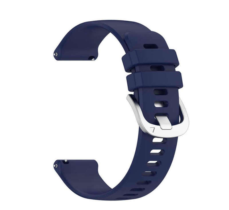 Silicone Sport Watch Strap for Garmin Venu 3/2, Vivoactive 4 - Navy