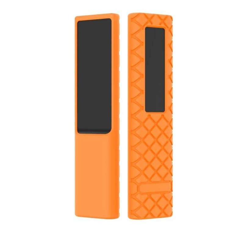 BN59 rhombus style silicone cover for Samsung Smart TV Remote - Orange