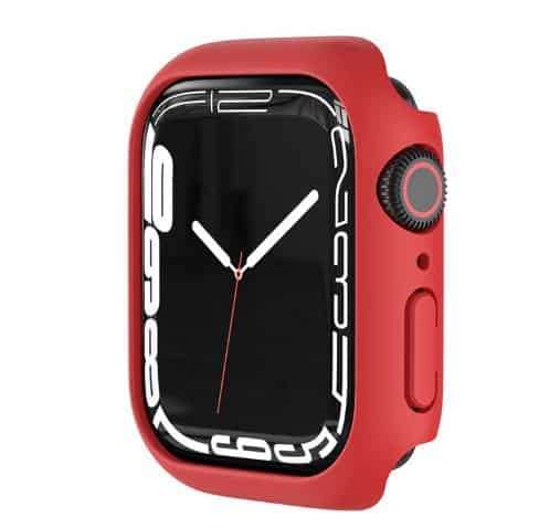 TPU Bumper Cover compatible with Apple Watch 7 41mm - Red