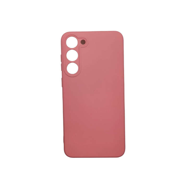 Silicone Back Cover For Samsung Galaxy S23 Plus + - Pink