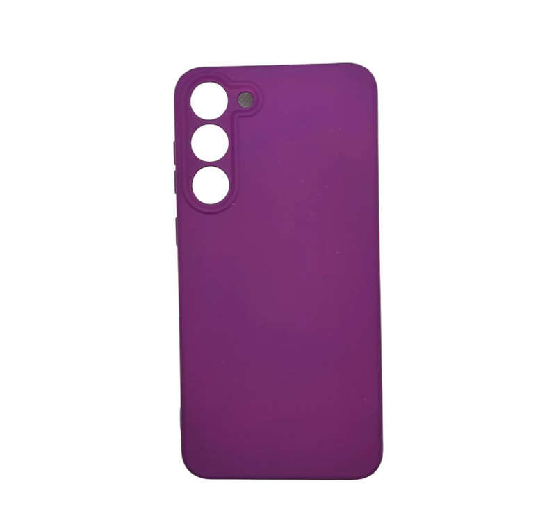 Silicone Back Cover For Samsung Galaxy S23 Plus + - Purple