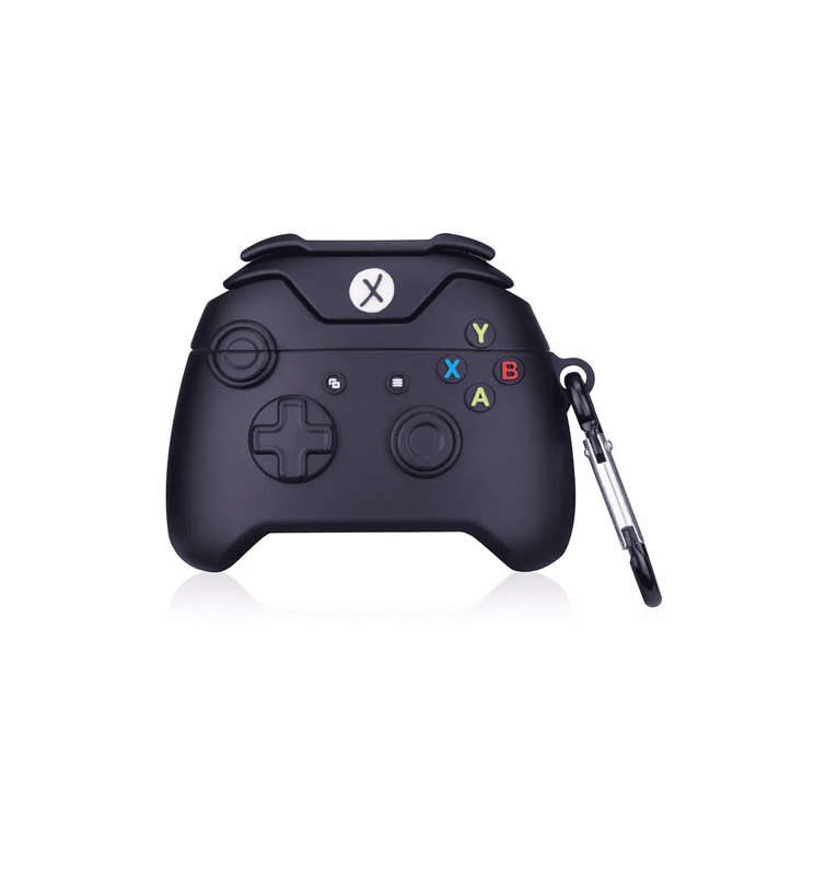 Xbox Controller Silicone Case Cover for Apple Airpods Pro / Pro 2 - Black