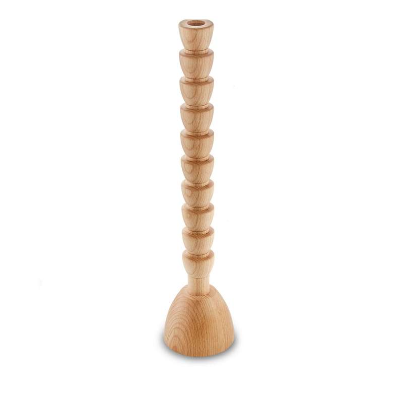 Candlestick: Rigil - Large - Beechwood