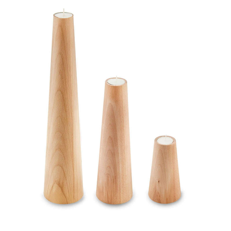 Candlestick: Arcturus - Large - Beechwood
