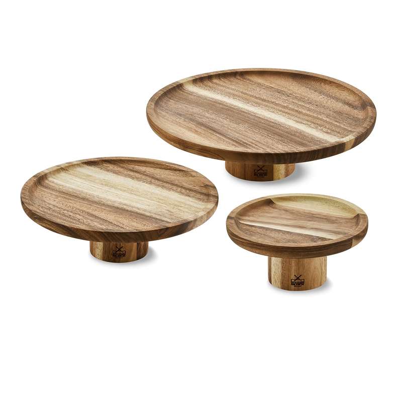Handcrafted Wooden Cake Stand  Multiple Sizes Available