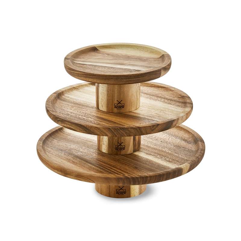 Handcrafted Wooden Cake Stand  Multiple Sizes Available