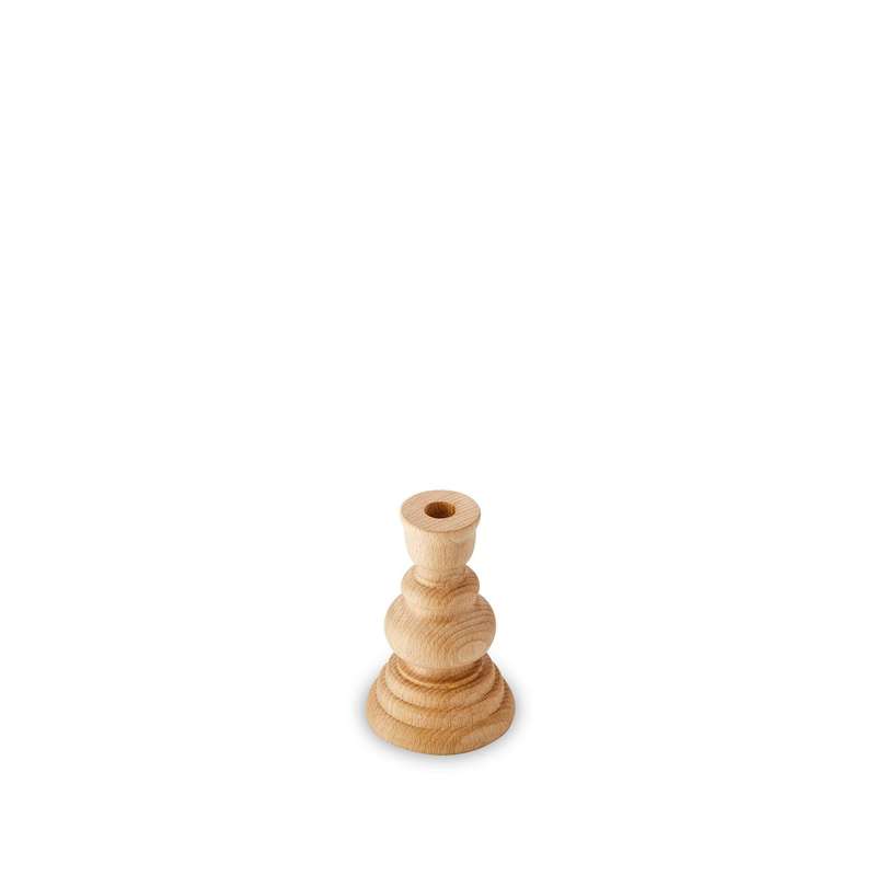 Candlestick: Sirius - Small - Beechwood