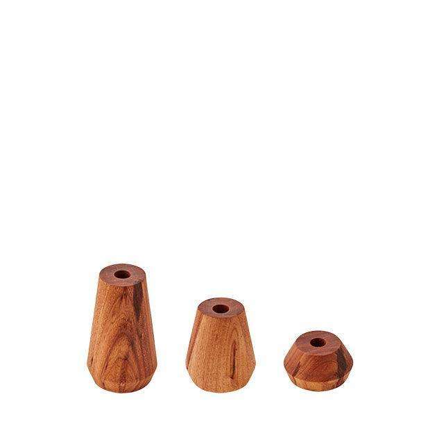 Candlestick: Vega - Medium - Blackwood