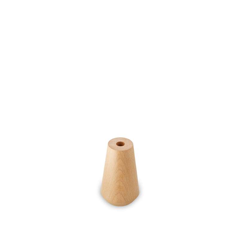 Candlestick: Vega - Large - Beechwood