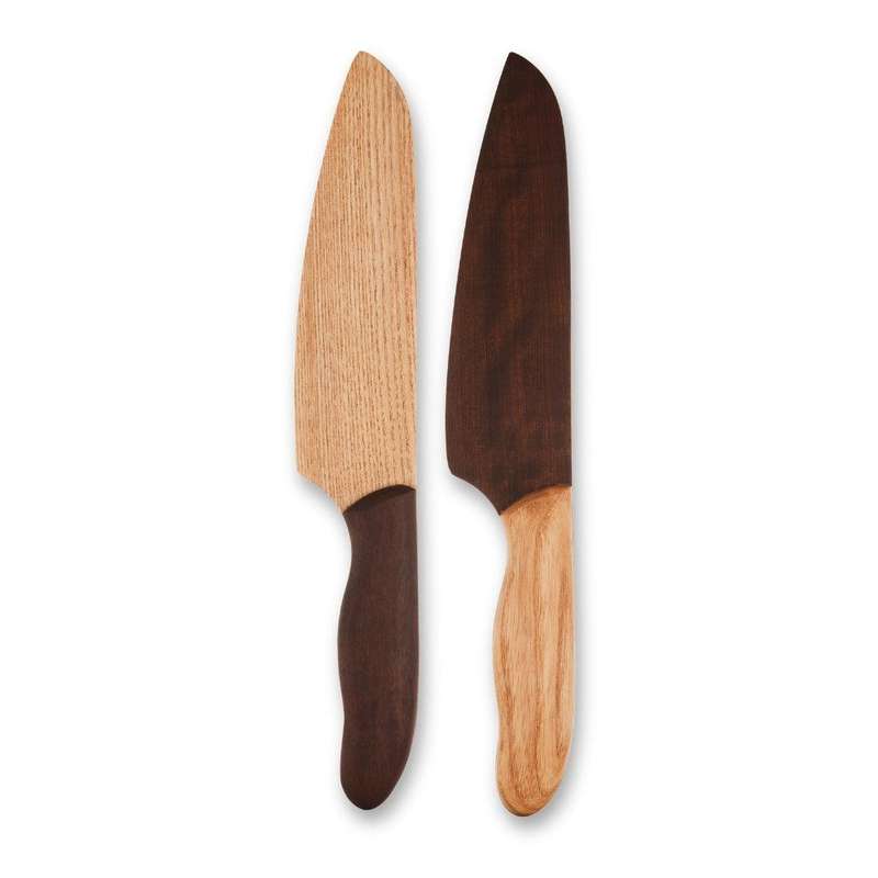 Cake Knife Ash Wood