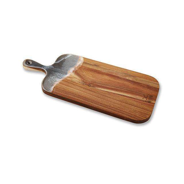 Cheese Board In Resin Black Large