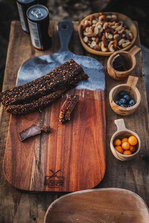 Cheese Board In Resin Black Large