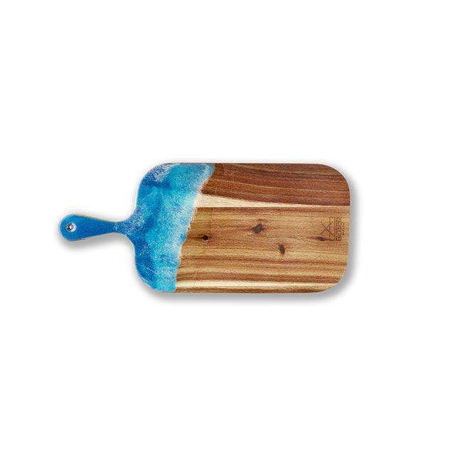 Cheese Board Medium Resin Blue