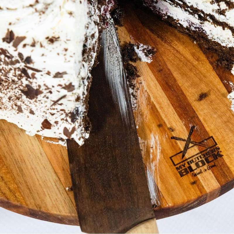 Cake Knife Ash Wood