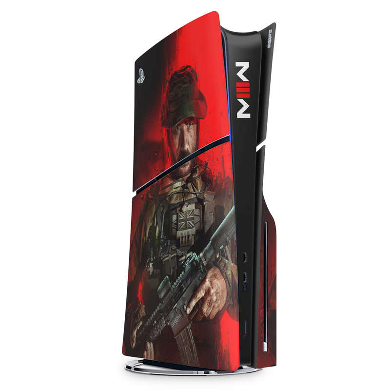 SkinNit Decal Sticker Skin For PS5 Slim : Modern Warfare III