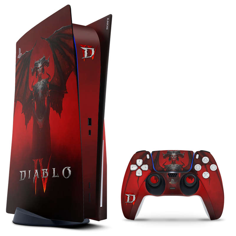 SkinNit Decal Sticker Skin For PS5: Diablo IV