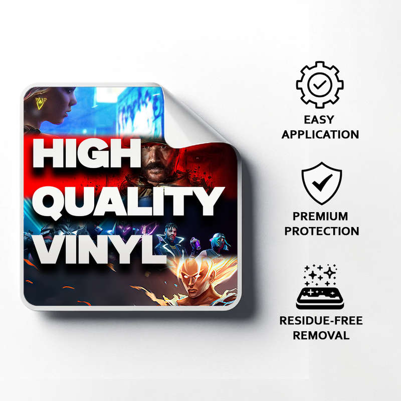 Decal Skin Sticker Compatible with PS5 Slim Digital (No Disk): Carbon Rock Glow Red