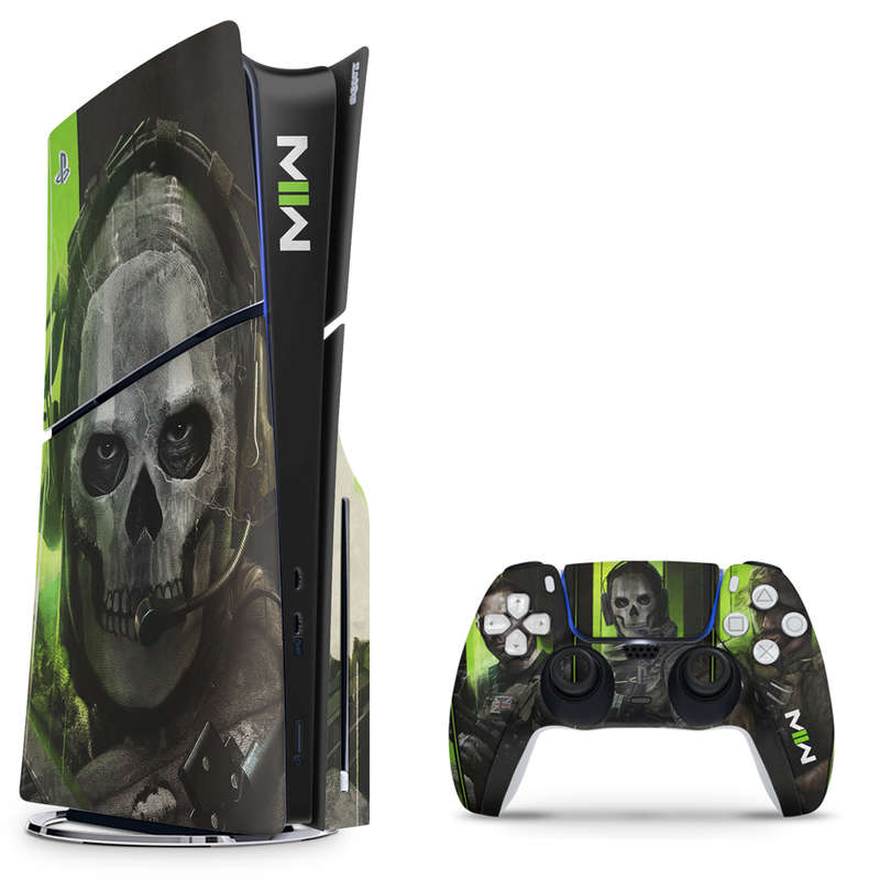 SkinNit Decal Sticker Skin For PS5 Slim : Modern Warfare II