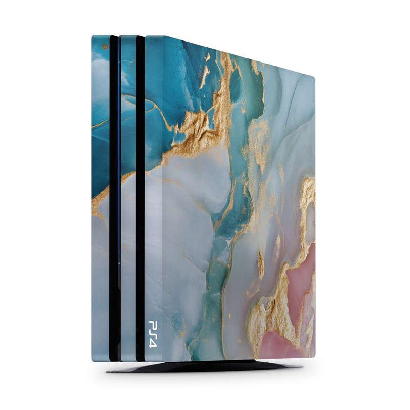 Decal Skin Sticker for PS4 Pro: Marble Pastel Fusion