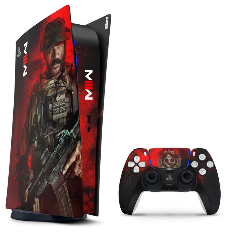 SkinNit Decal Sticker Skin For PS5 Digital (No Disk): Modern Warfare III