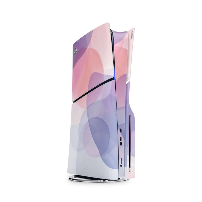 Decal Skin Sticker Compatible with PS5 Slim: Soft Pastel Fusion