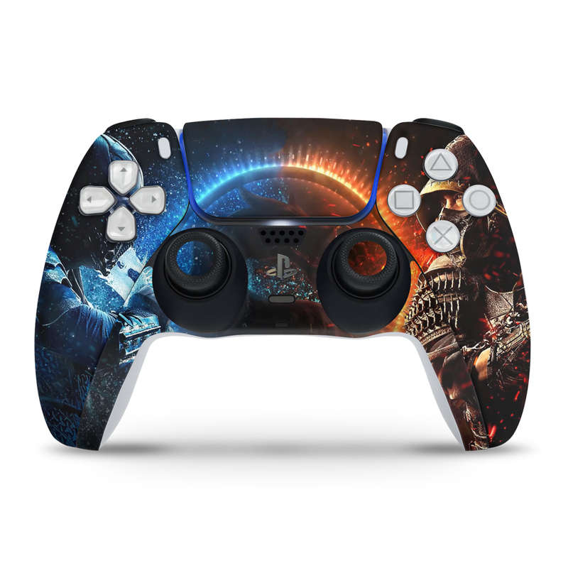 SkinNit Decal Sticker Skin For PS5 Slim : Mortal Kombat