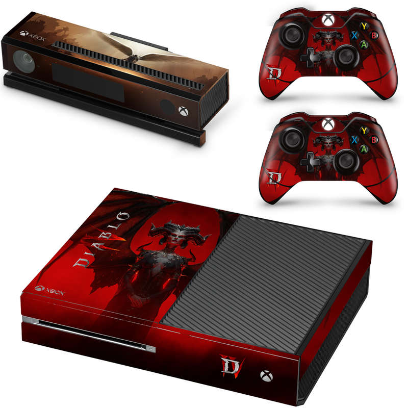SkinNit Decal Sticker Skin For Xbox One: Diablo IV