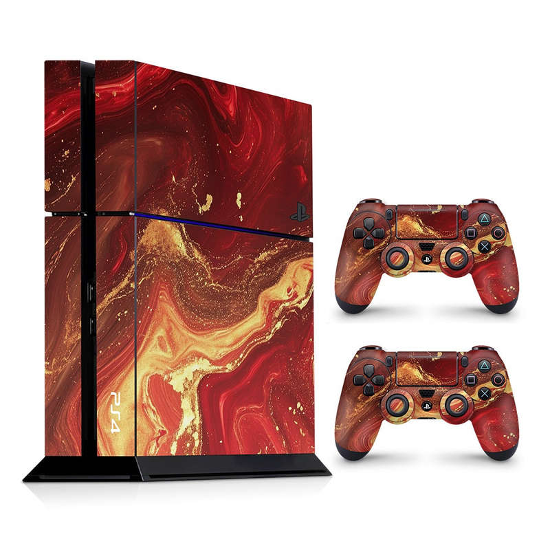 Decal Skin Sticker for PS4: Fluid Abstract Art