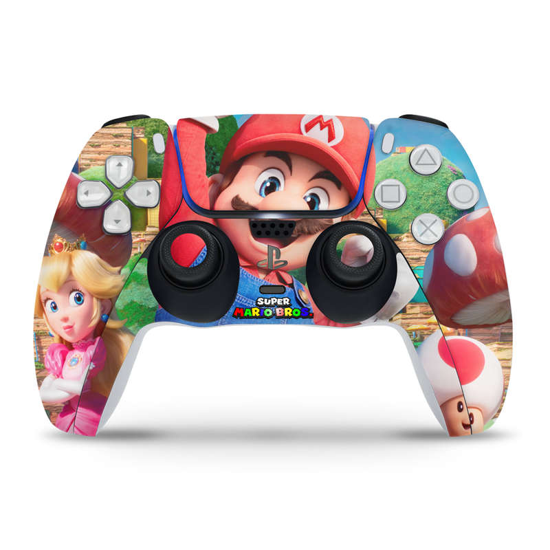 SkinNit Decal Sticker Skin For PS5 Slim : Super Mario Brothers