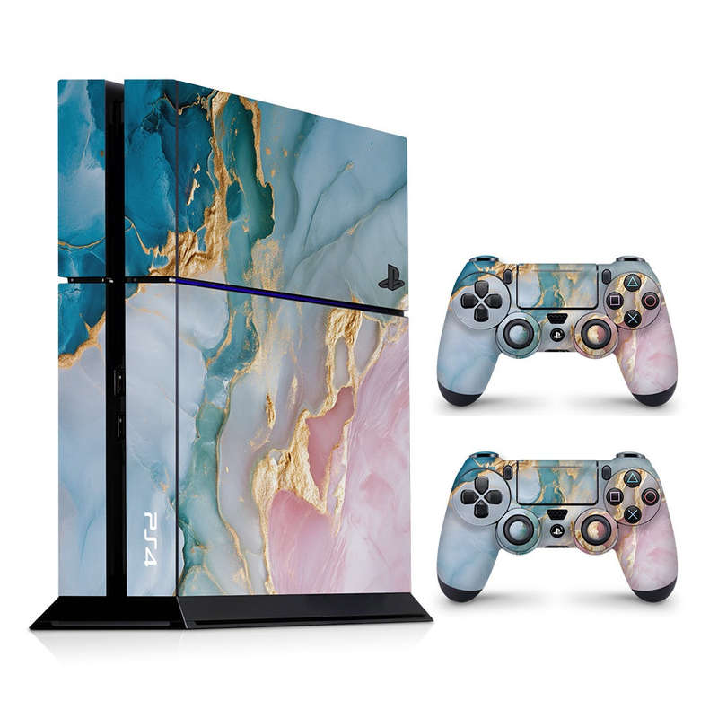 Decal Skin Sticker for PS4: Marble Pastel Fusion