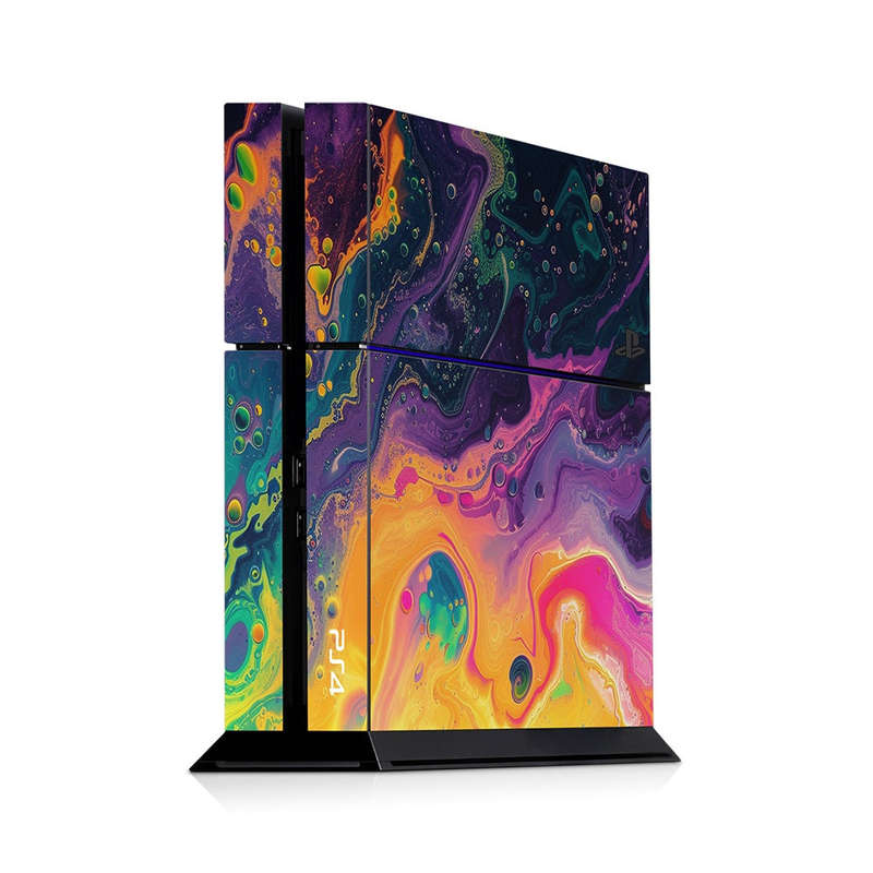 Decal Skin Sticker for PS4: Acrylic Splash