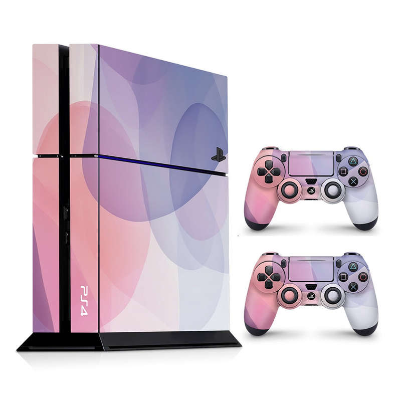 Decal Skin Sticker for PS4: Soft Pastel Fusion