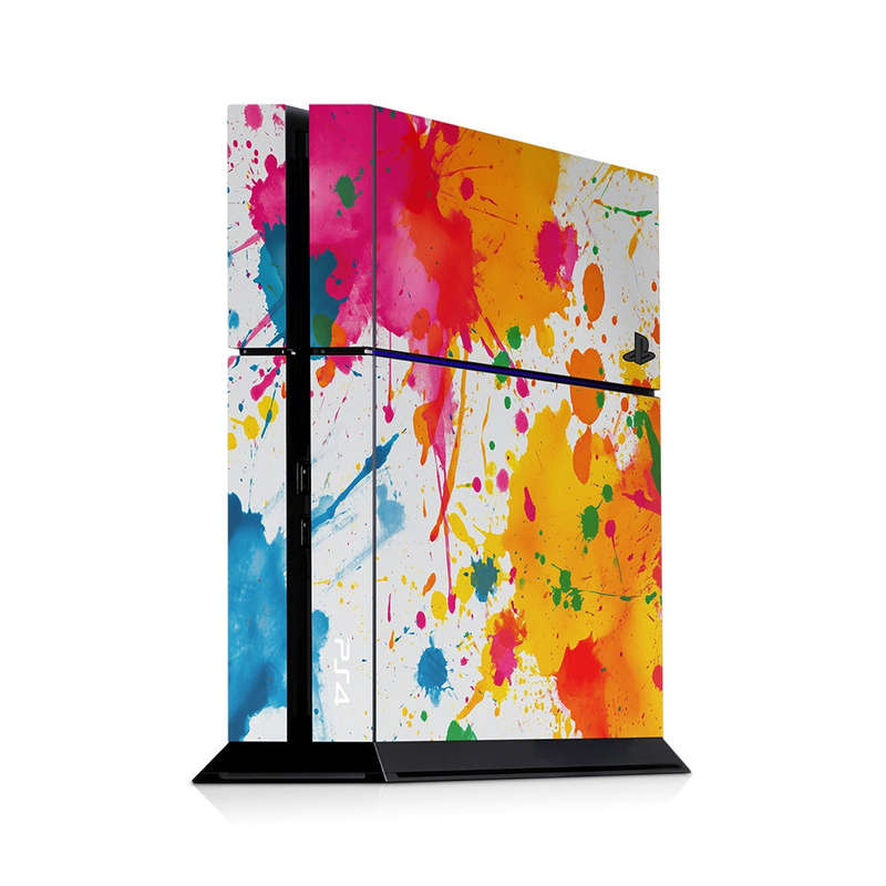 Decal Skin Sticker for PS4: Vibrant Polka Dots