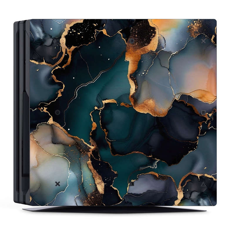 Decal Skin Sticker for PS4 Pro: Abstract Deep Marble