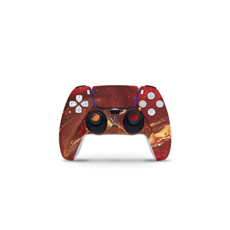 Decal Skin Sticker Compatible with PS5: Fluid Abstract Art