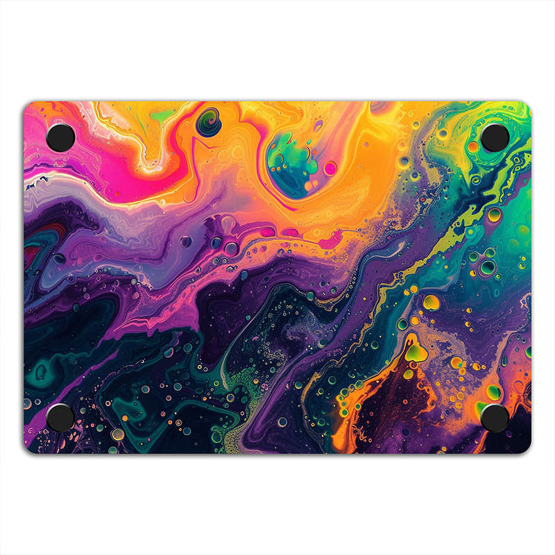 Apple MacBook Decal Skin Sticker: Acrylic Splash