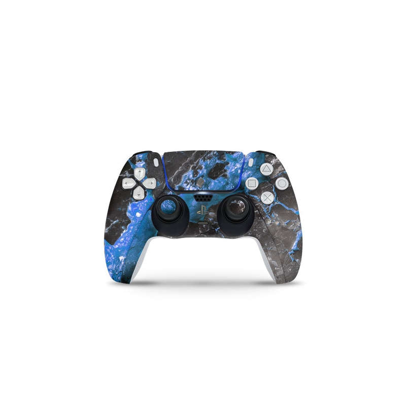 Decal Sticker Skin For PS5 Digital: Carbon Stone Blue