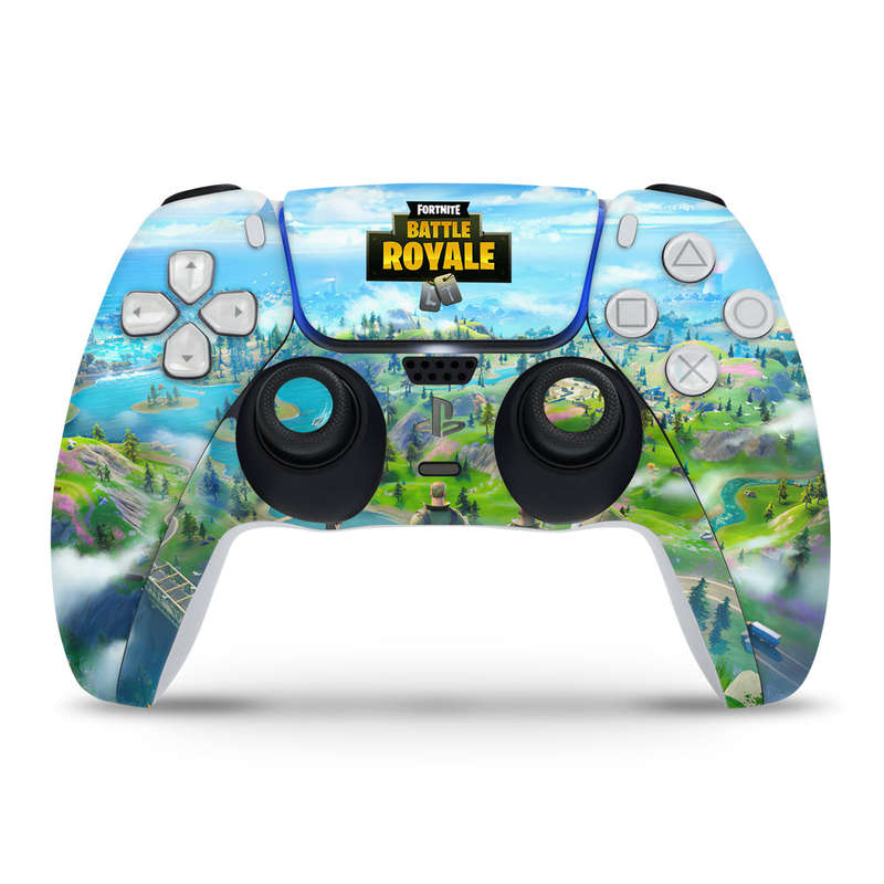 SkinNit Decal Sticker Skin For PS5 Slim Digital : Fortnite